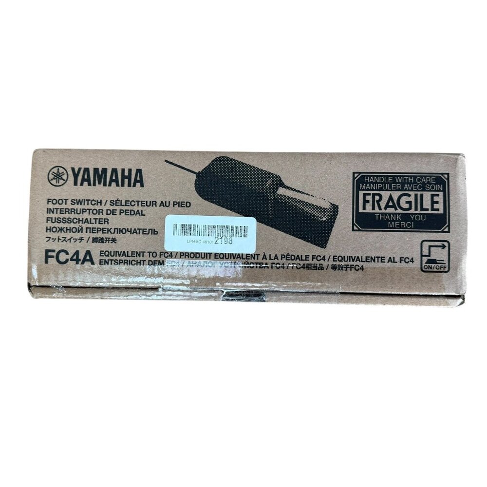 Yamaha FC4A Electronic Piano Keyboard Sustain Damper Pedal Foot Switch